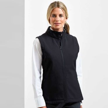 Chaleco softshell reciclado mujer Windchecker Printable