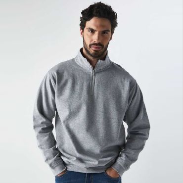 Sudadera media cremallera hombre Alba