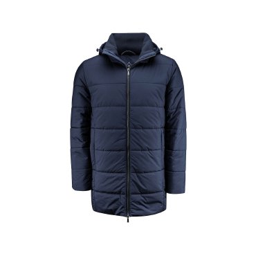 Chaqueta de invierno acolchada con capucha reciclada hombre Nordmont