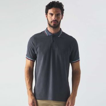 Polo rayado hombre BS200