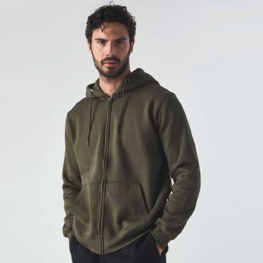 Sudadera con capucha y cremallera hombre BS333