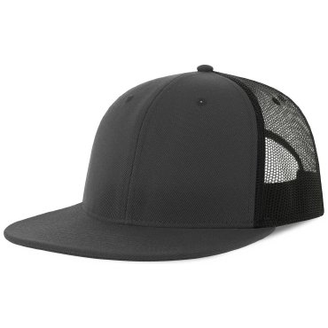 Gorra de visera plana reciclada Snap Mesh-S