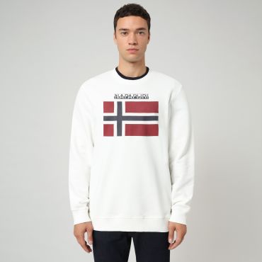 Sudadera orgánica con bandera hombre Bellyn-C