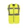 Chaleco reflectante malla transpirable unisex Mesh Vest. .