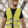 Chaleco reflectante malla transpirable unisex Mesh Vest. .