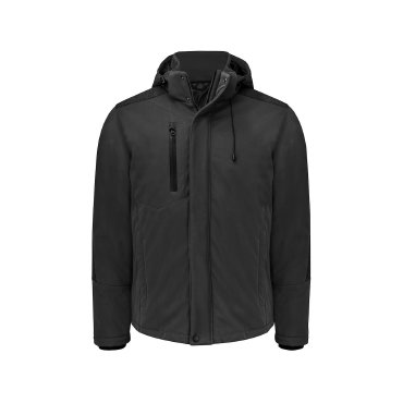 Chaqueta softshell de trabajo con capucha acolchada hombre 3417