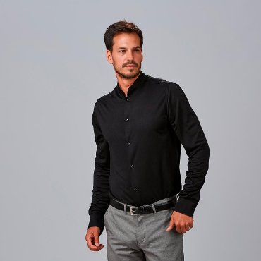 Camisa manga larga slim fit hombre Pietro