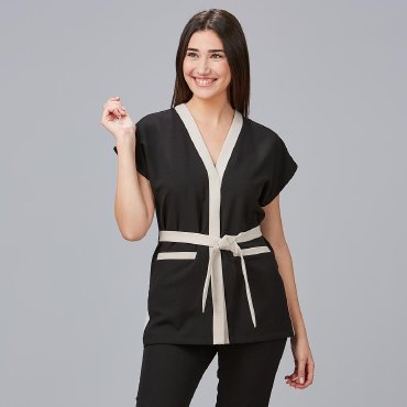 Casaca tipo kimono mujer Loto X.Linen