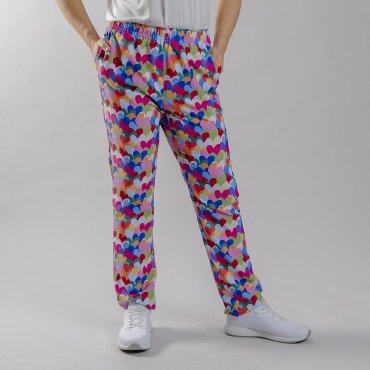 Pantalón de cocinero estampado unisex Agatha