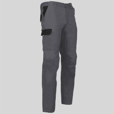 Pantalón multibolsillos elástico unisex Arce