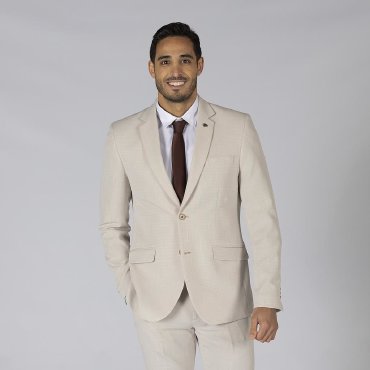 Americana slim fit hombre Linen