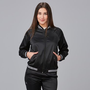 Cazadora bomber mujer Peach