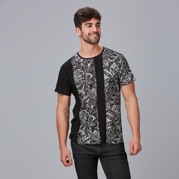 Camiseta estampada hombre Lilo