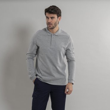 Polo manga larga hombre Bellver