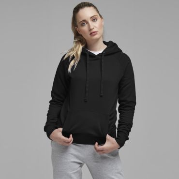 Sudadera con capucha mujer Raglán