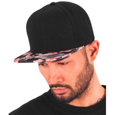 Gorra visera plana estampada 6089F