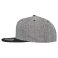 Gorra visera plana melange 6089MS. .