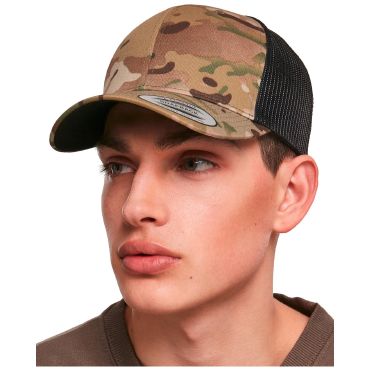 Gorra trucker camuflaje 6606MC