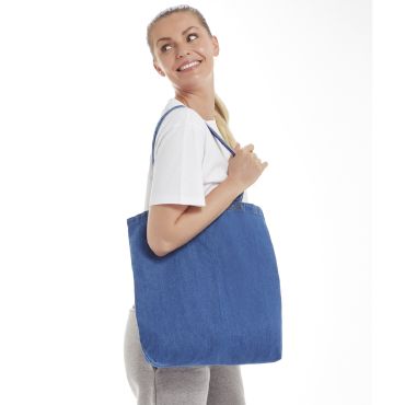 Bolsa denim orgánico unisex M195