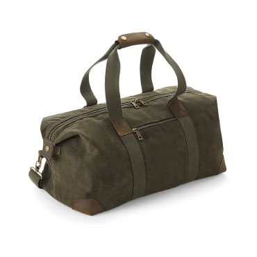 Bolsa de viaje de lona encerada QD650 Heritage