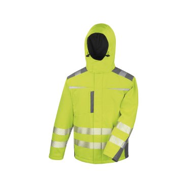 Chaqueta softshell de alta visibilidad hombre R331X Reflex