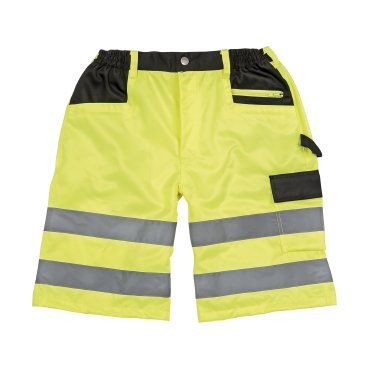 Pantalón corto de alta visibilidad hombre R328X Cargo