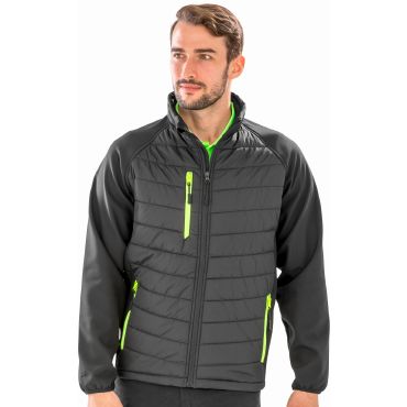 Chaqueta softshell acolchada reciclada unisex R237x