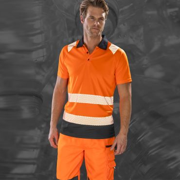 Polo reflectante reciclado hombre R501x