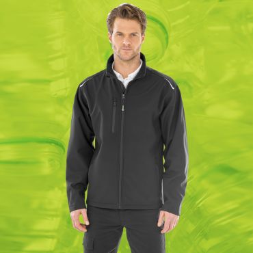 Chaqueta softshell reciclada hombre 900X