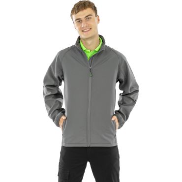 Chaqueta softshell reciclada hombre R901m