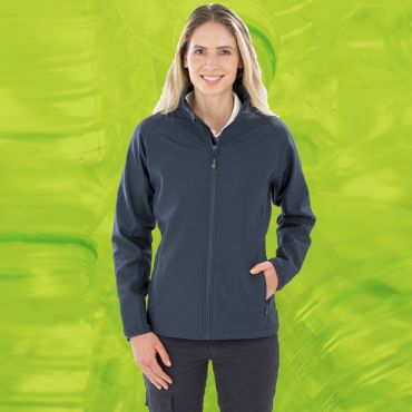 Chaqueta softshell reciclada mujer R901f