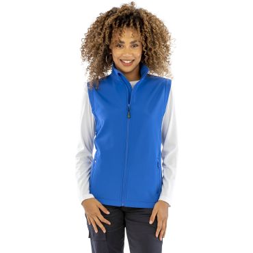 Chaleco softshell reciclado mujer R902f