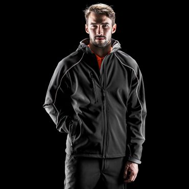 Chaqueta softshell de trabajo hombre R118x