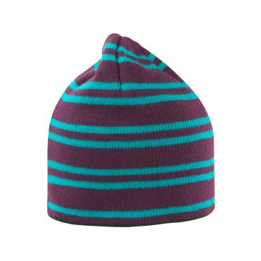 Gorro beanie a rayas reversible R354x