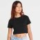 Camiseta tri-Blend mujer Cropped T. .