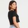 Camiseta tri-Blend mujer Cropped T. .