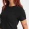 Camiseta tri-Blend mujer Cropped T. .