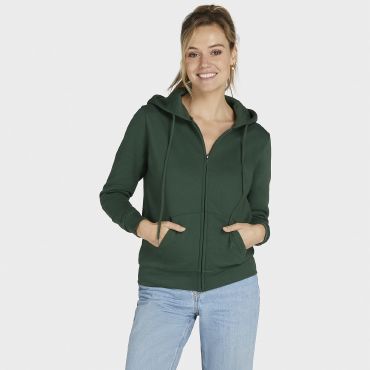 Sudadera con capucha y cremallera mujer Sg29f