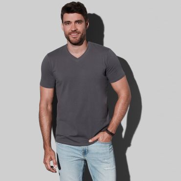 Camiseta cuello pico hombre ST9610 Clive