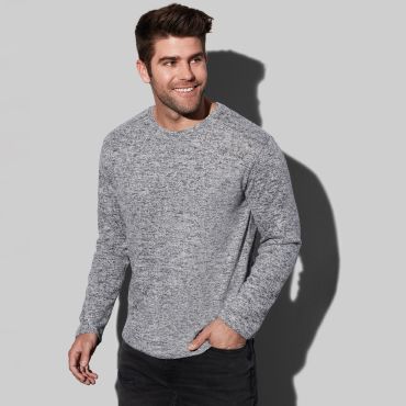 Sudadera básica punto hombre ST9080