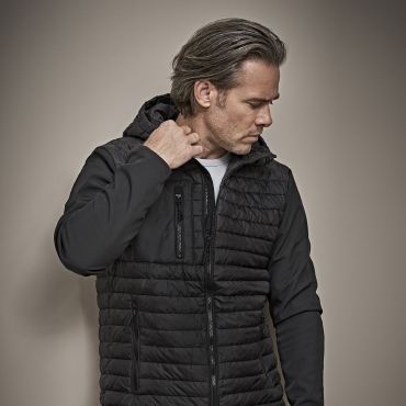 Chaqueta acolchada capucha hombre 9628 Crossover