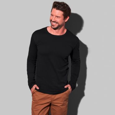 Camiseta manga larga hombre ST9040 Morgan