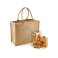 Bolso shopper de yute W437 Shimmer. .