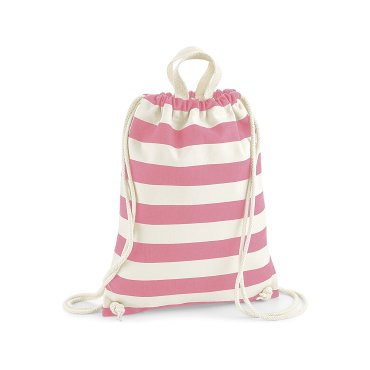 Bolsa mochila de rayas W686 Nautical