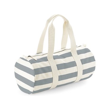 Bolso duffel de rayas W688 Nautical