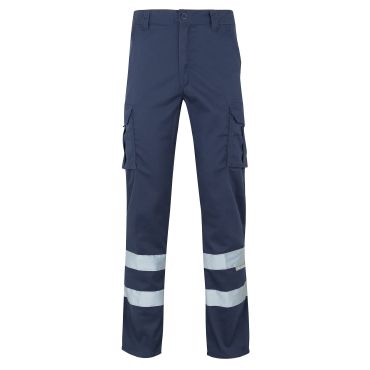 Pantalón de trabajo multibolsillos con reflectantes unisex 103014S