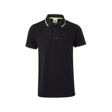 Polo de trabajo cuello rayado unisex 105505