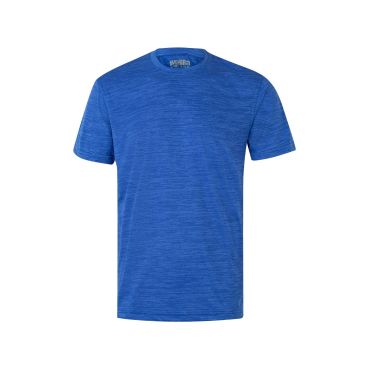 Camiseta poliester jaspeada unisex 105507