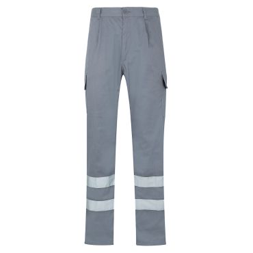 Pantalón de trabajo multibolsillos con reflectantes unisex 159