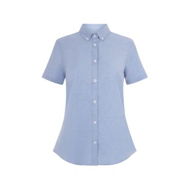 Camisa oxford manga corta mujer 405025S